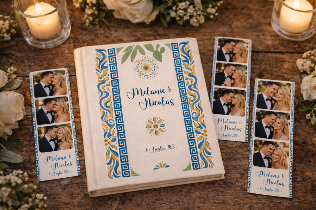 stampe e guestbook grafiche coordinate